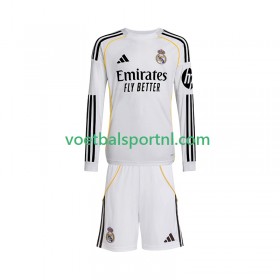 Real Madrid Kind Thuis Tenue 2025-26 L/S